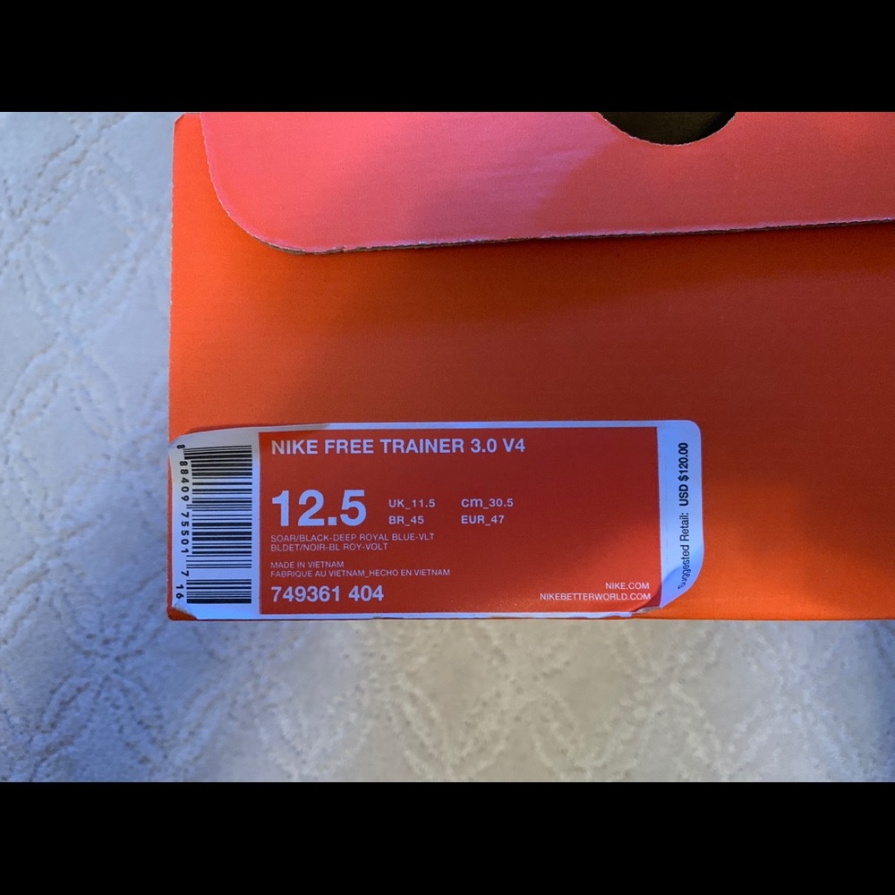 Nike Free Trainer 3.0 V4 12.5